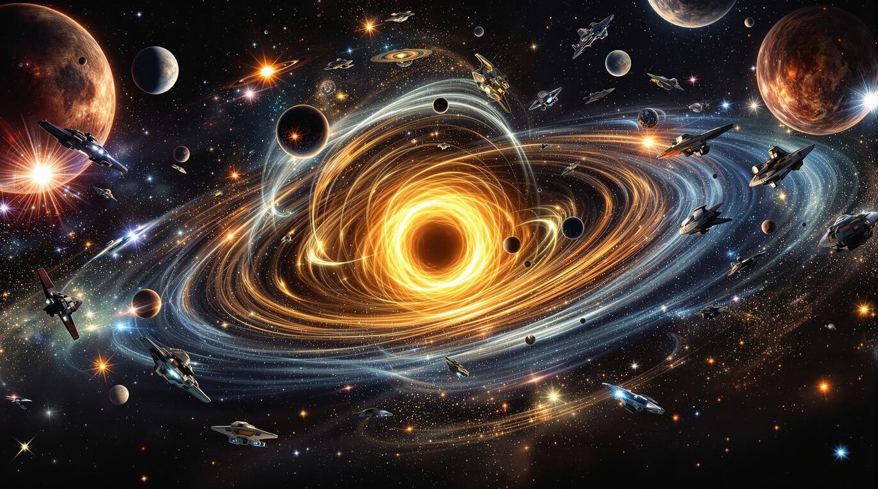 晴天影视专题 - 星际科幻季：穿越时空的旅程